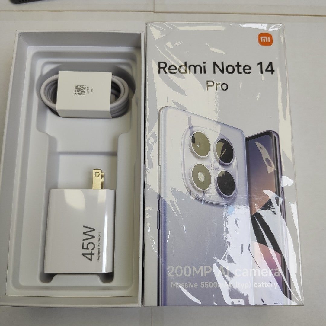 CELULAR XIAOMI REDMI NOTE 14 PRO 24116RACCG (2024) 256 GB 8 GB RAM (SEMINUEVO)