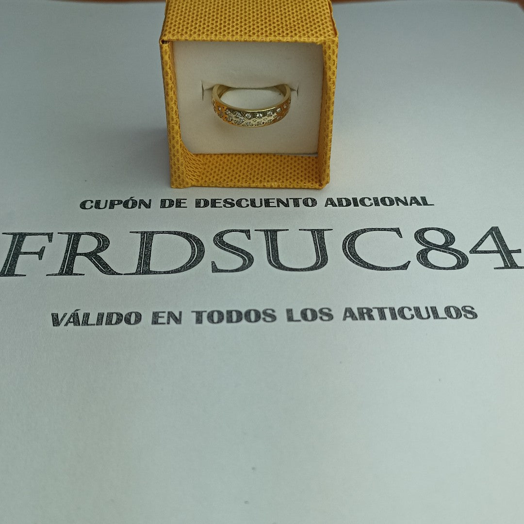ANILLOS DAMA ORO 14K 2 (NUEVO)