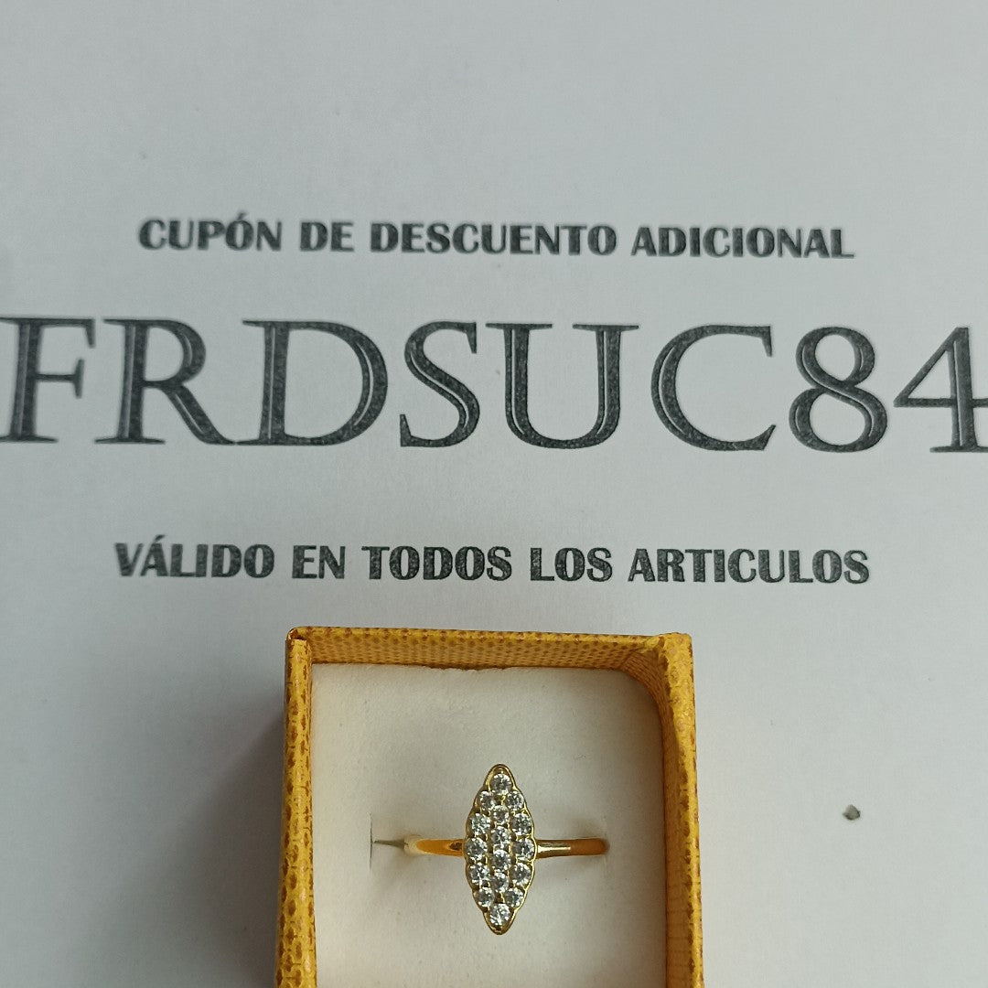 ANILLOS DAMA ORO 14K 2 (NUEVO)