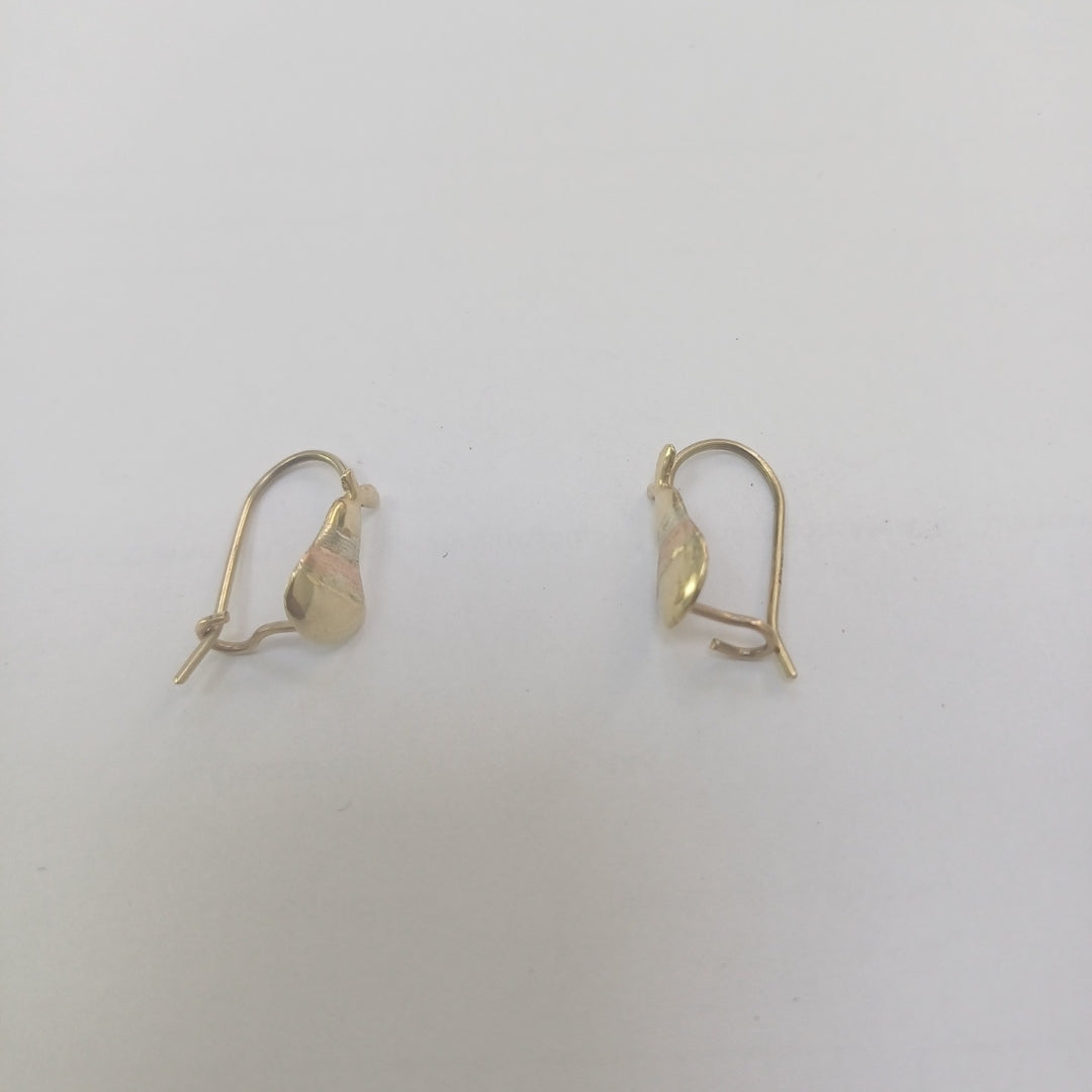 ARETES PAR ORO 10 K 0.8 GRMS (SEMINUEVO)