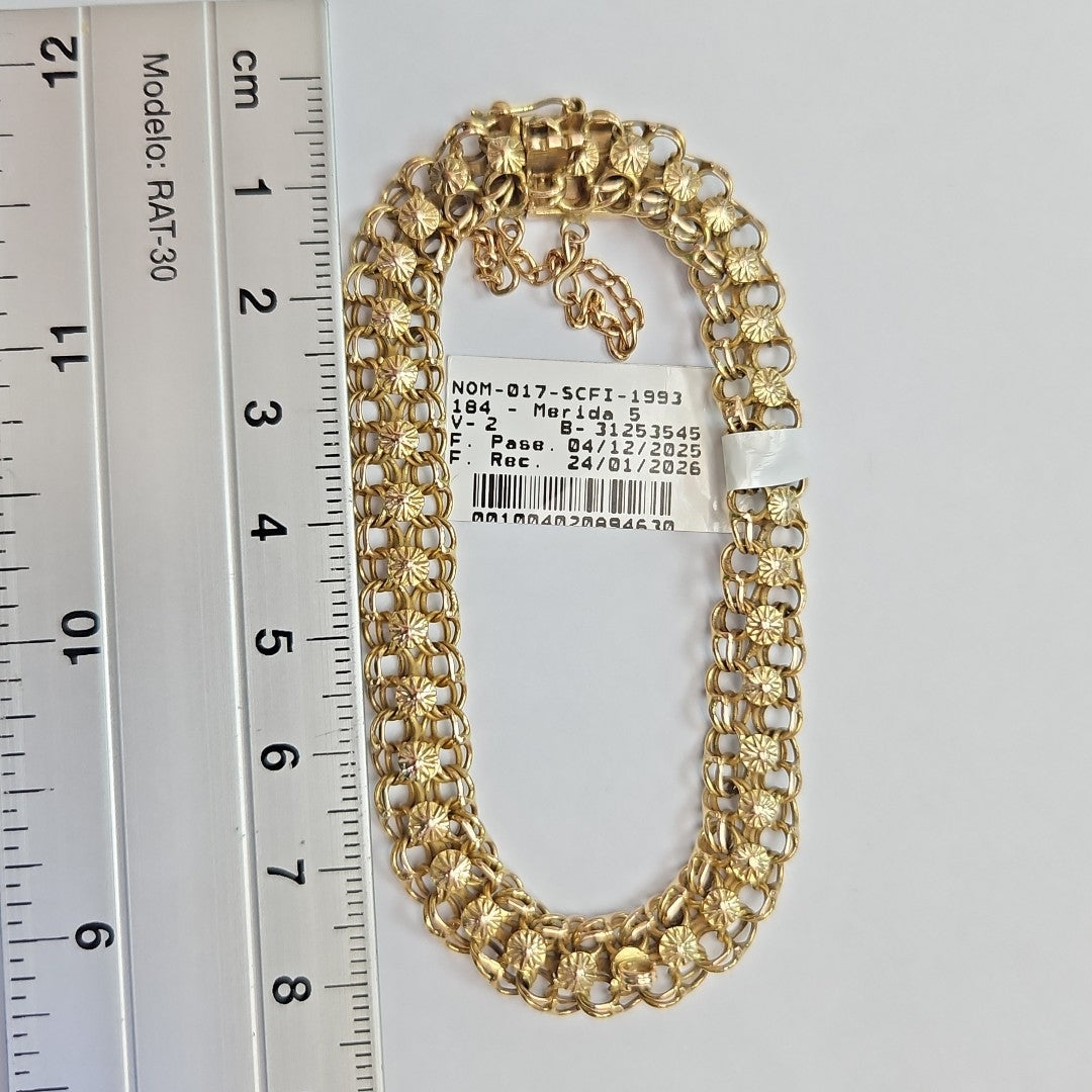 PULSERA ORO 8 K 14,40 GRMS (SEMINUEVO)