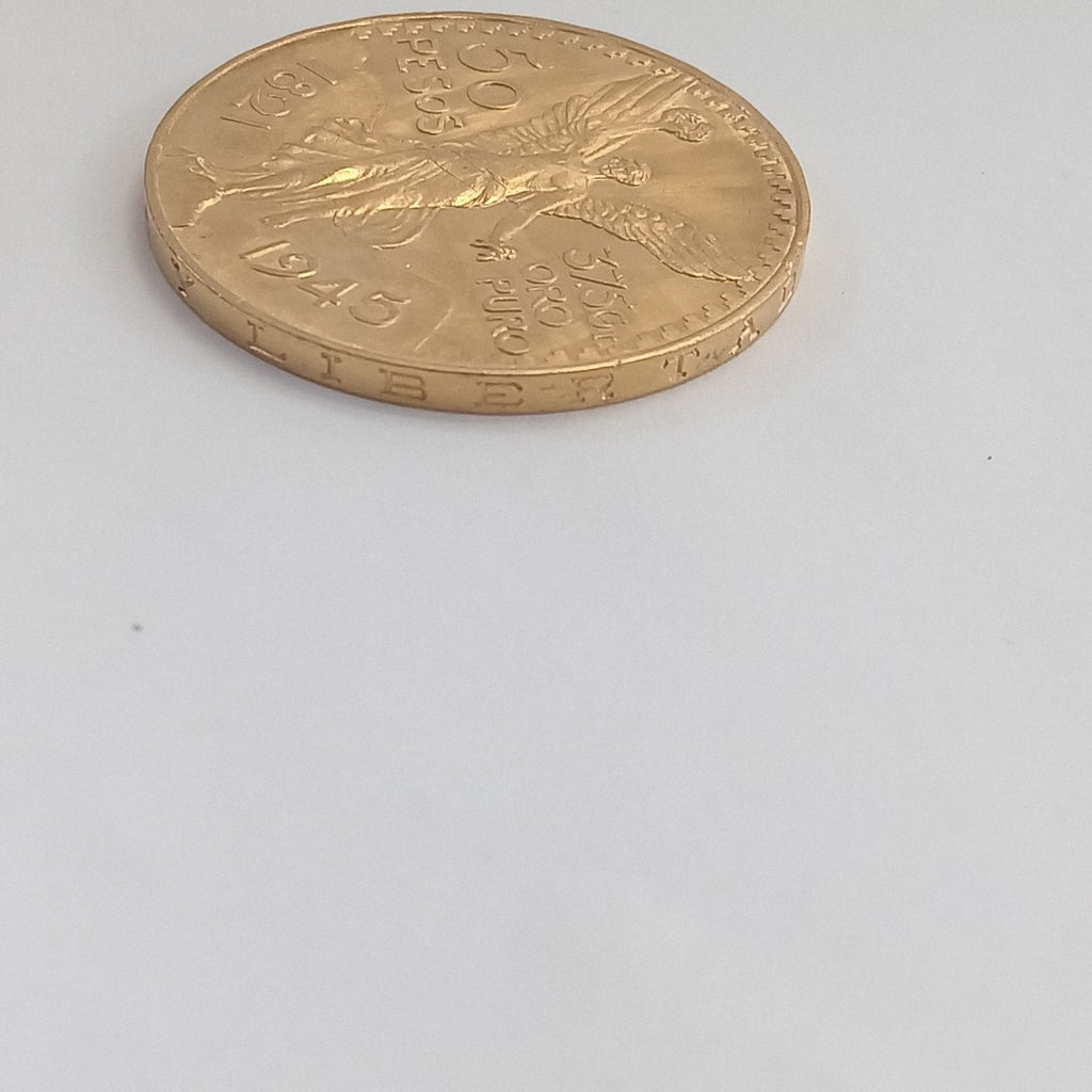 K1 41.6 GRMS 21 K IDENTIFICACIÓN MONEDA NOMINATIVA MONEDAS PESOS 50 PES (SEMINUEVO)