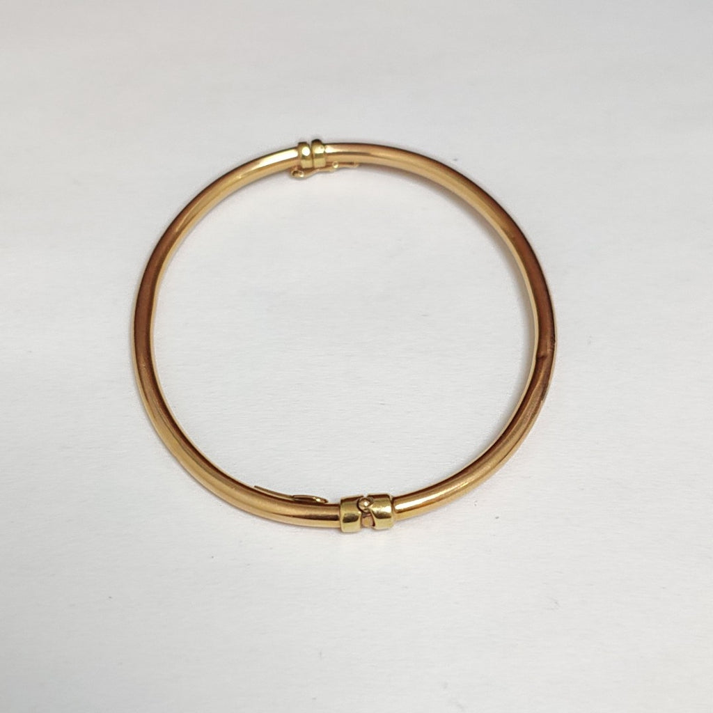 PULSERA RIGIDA ORO 14 K 4.6 GRMS (SEMINUEVO)