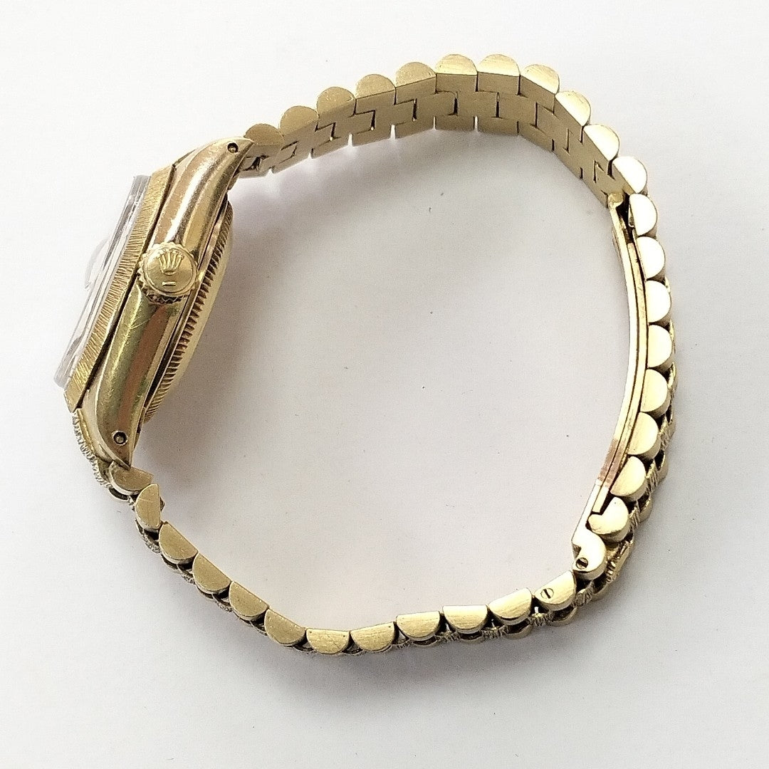 RELOJ CAJA Y PULSO ORO ORO 18 K 66.6 GRMS (SEMINUEVO)