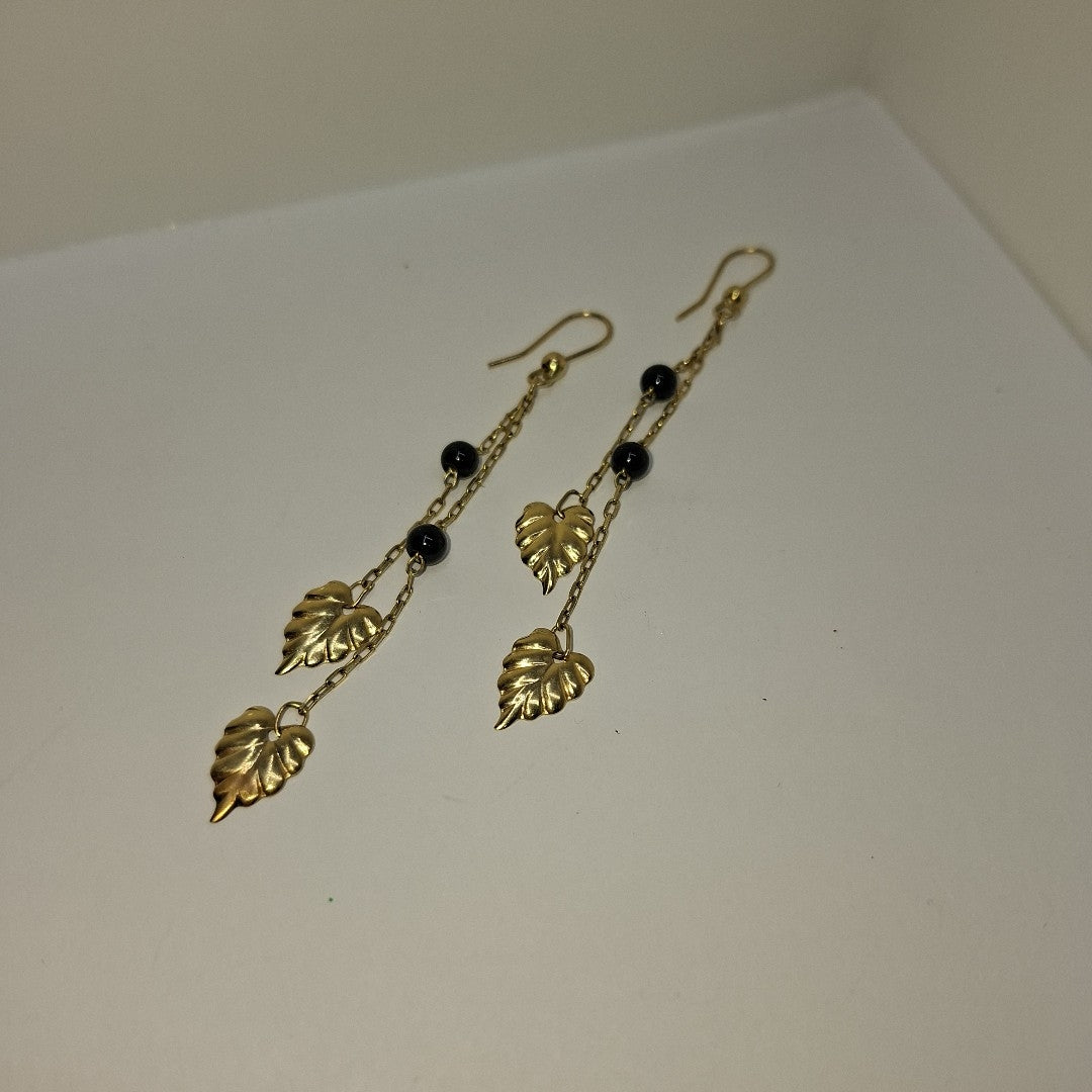 ARETES PAR ORO 14 K 2,60 GRMS (SEMINUEVO)