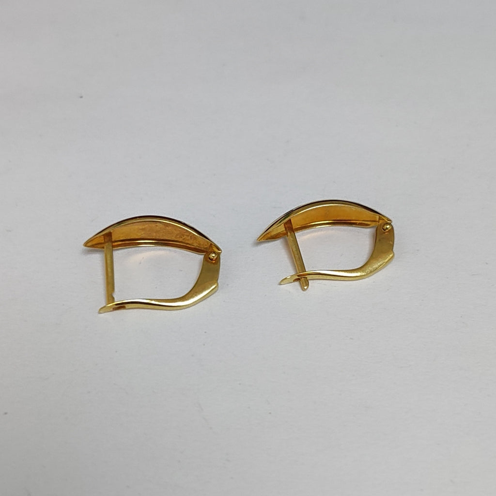 ARETES PAR ORO 14 K 2,00 GRMS (SEMINUEVO)