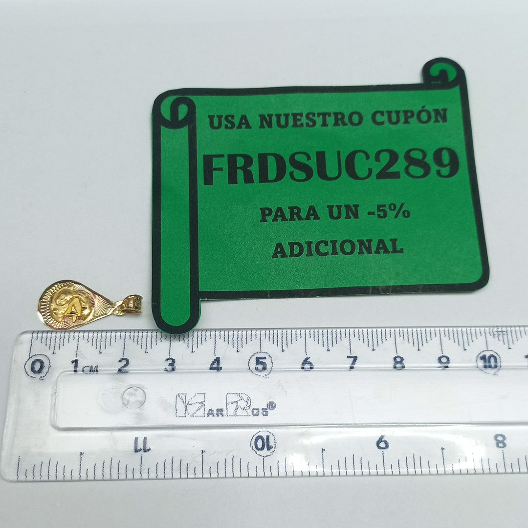 MEDALLA RELIGIOSA ORO 14 K 1 GRMS (SEMINUEVO)
