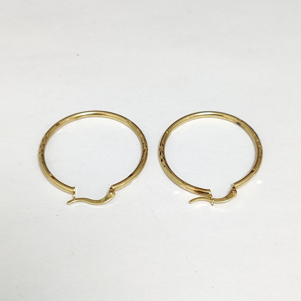 ARRACADAS PAR ORO 14 K 2,80 GRMS (SEMINUEVO)