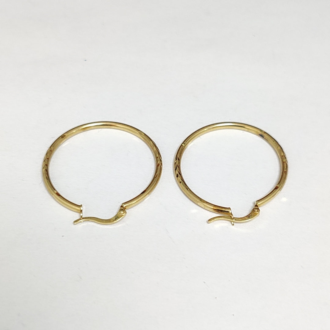 ARRACADAS PAR ORO 14 K 2,80 GRMS (SEMINUEVO)
