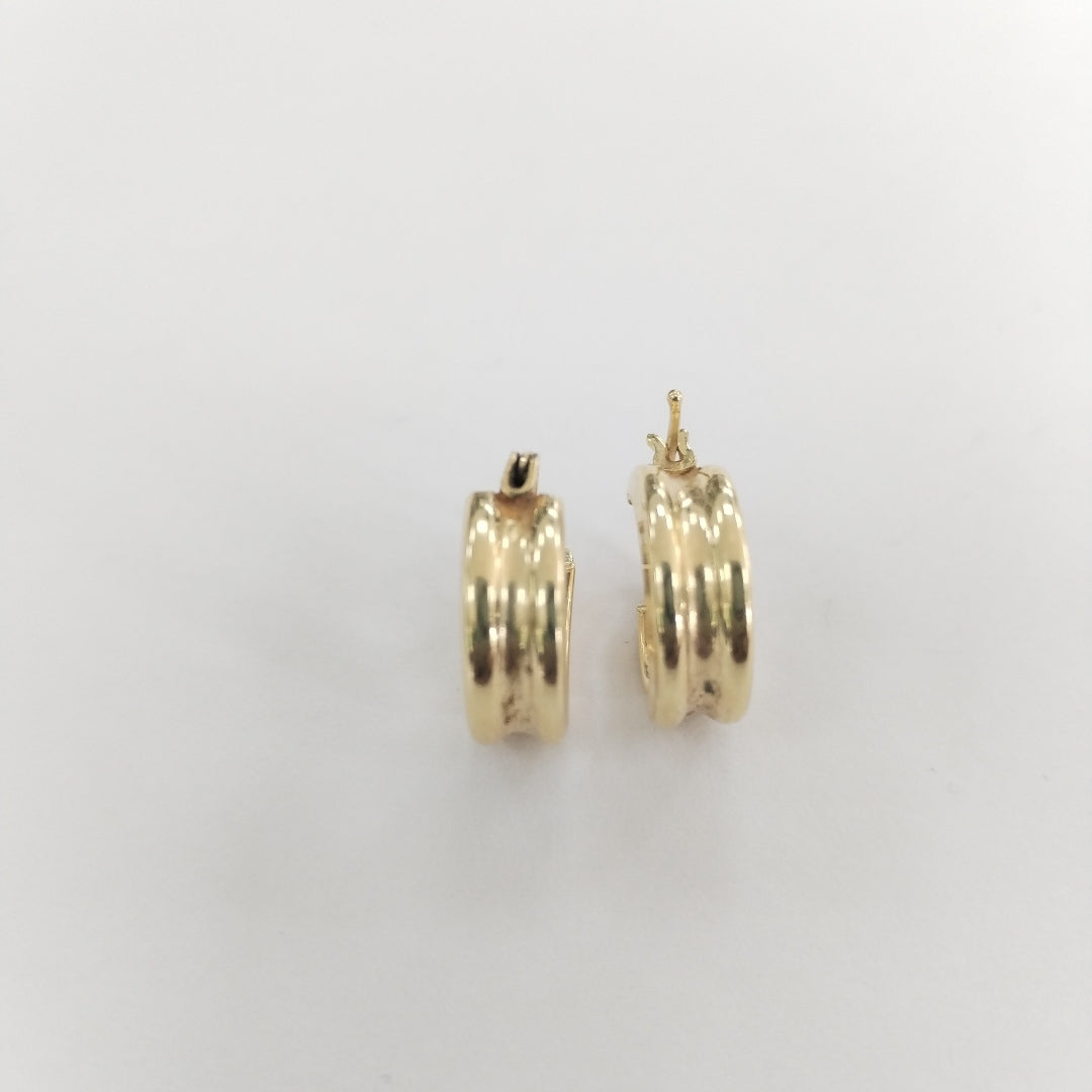 ARRACADAS PAR ORO 14 K 2.3 GRMS (SEMINUEVO)