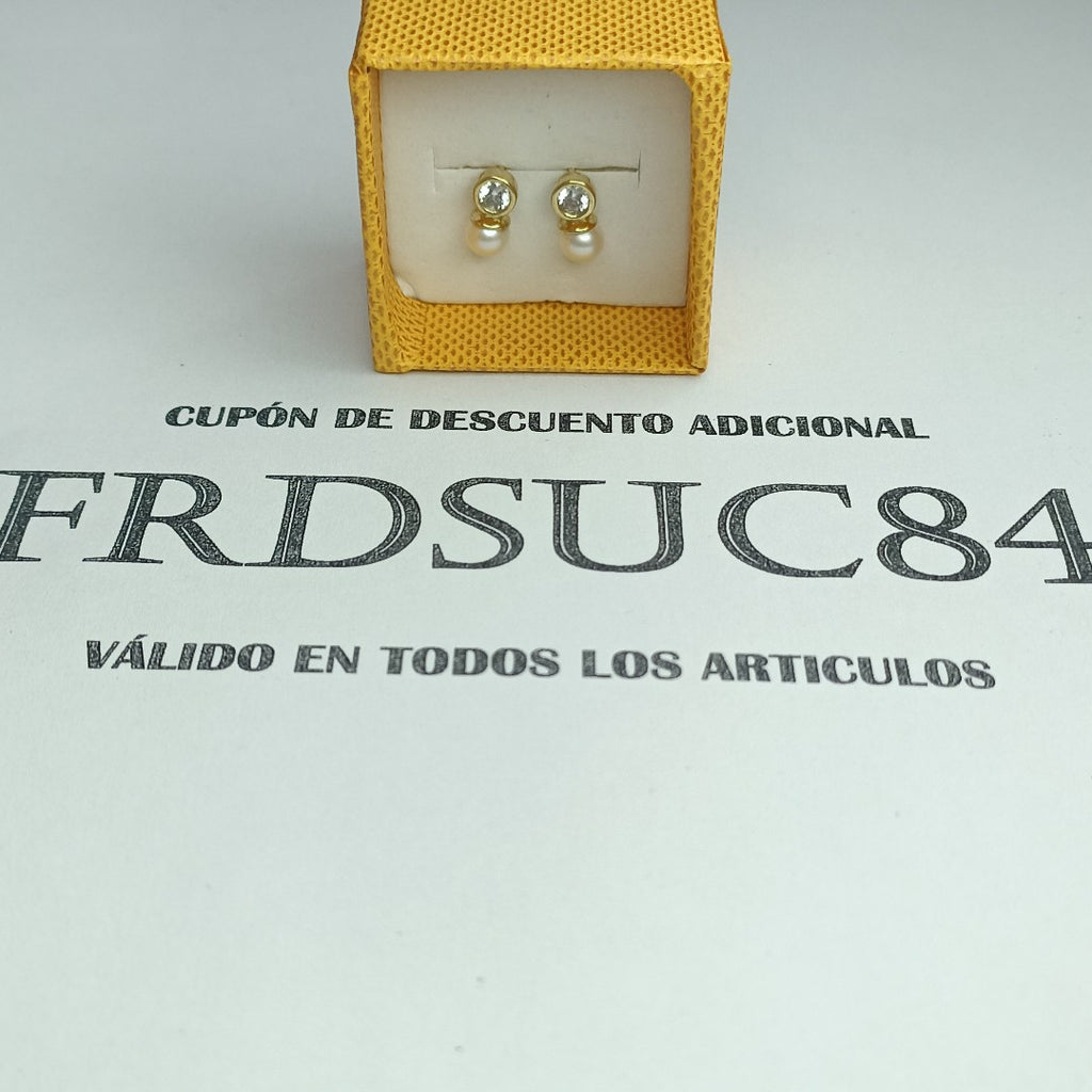 BROQUELES ORO 10K 1.9 (NUEVO)