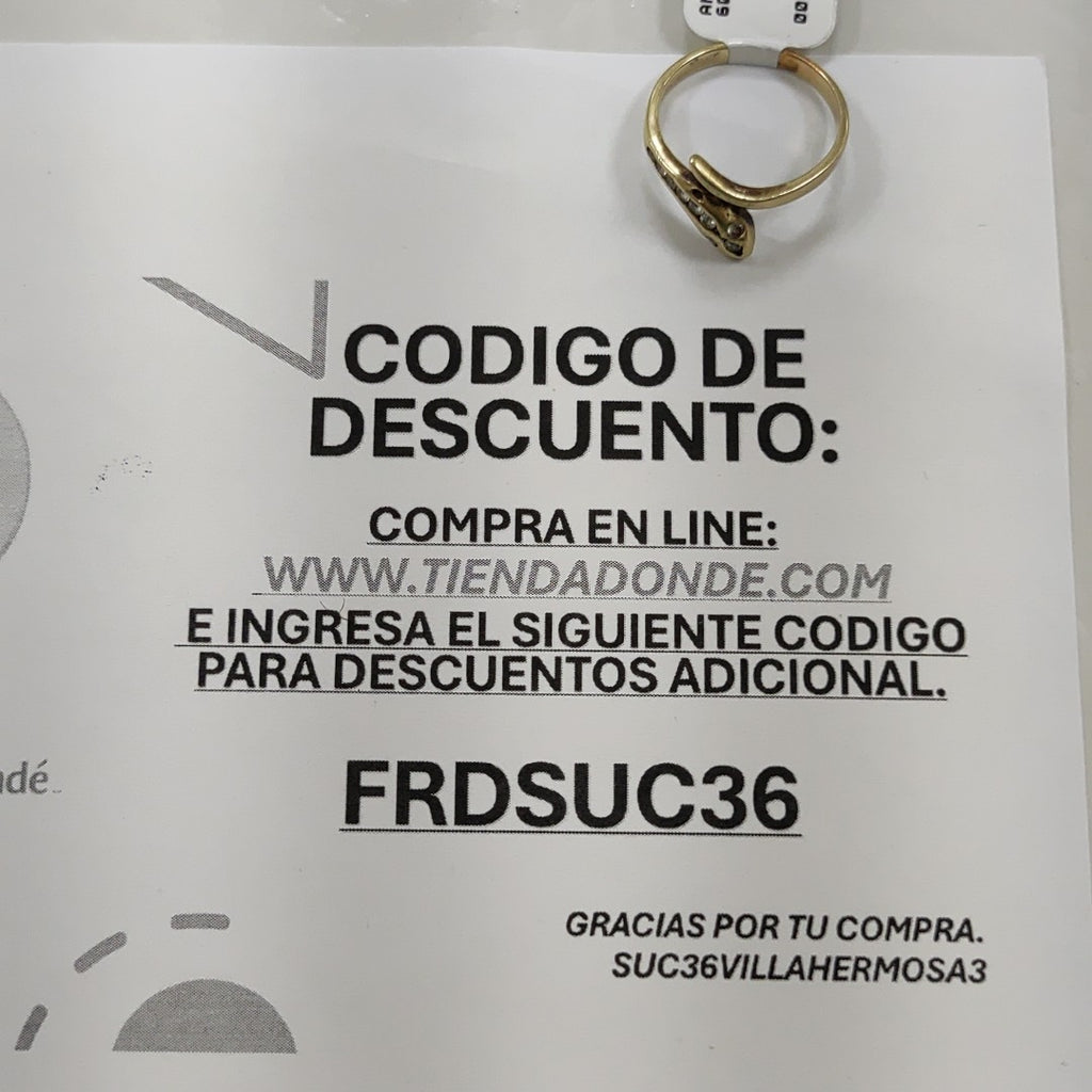 ANILLITO ORO 14 K 2,60 GRMS (SEMINUEVO)
