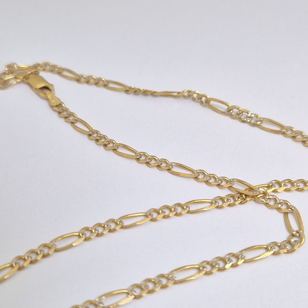 CADENA ORO, RODIADO 14 K 8.4 GRMS (SEMINUEVO)