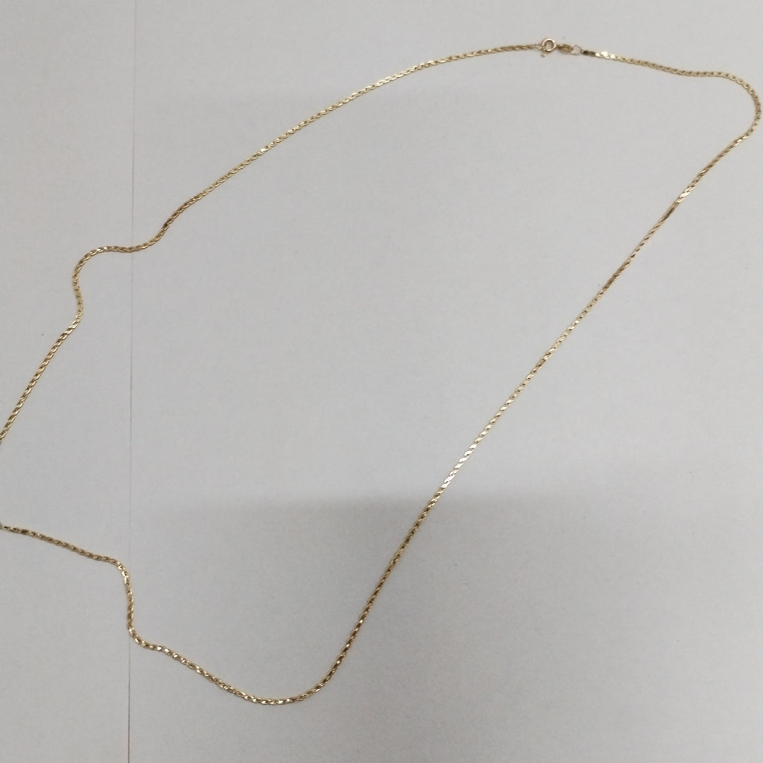 CADENA ORO 14 K 4,70 GRMS (SEMINUEVO)