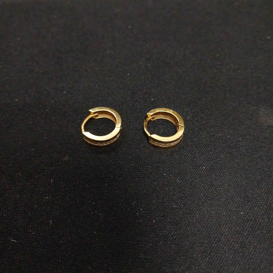 ARRACADAS PAR ORO 14 K 3,20 GRMS (SEMINUEVO)