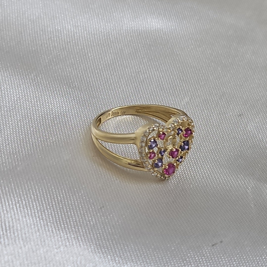 ANILLOS DAMA ORO 14K 2.6 (NUEVO)