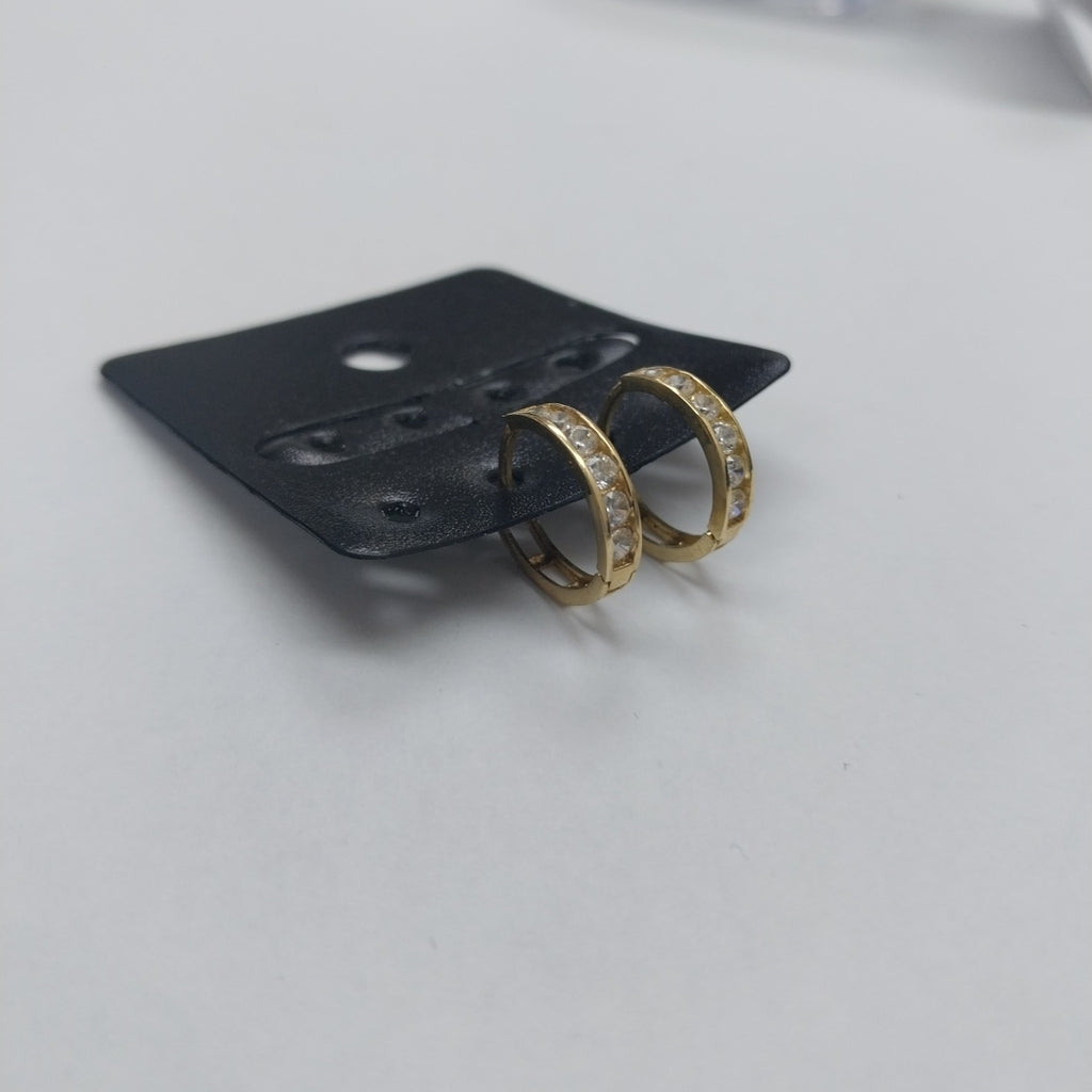 ARRACADAS PAR ORO 10 K 1.4 GRMS (SEMINUEVO)