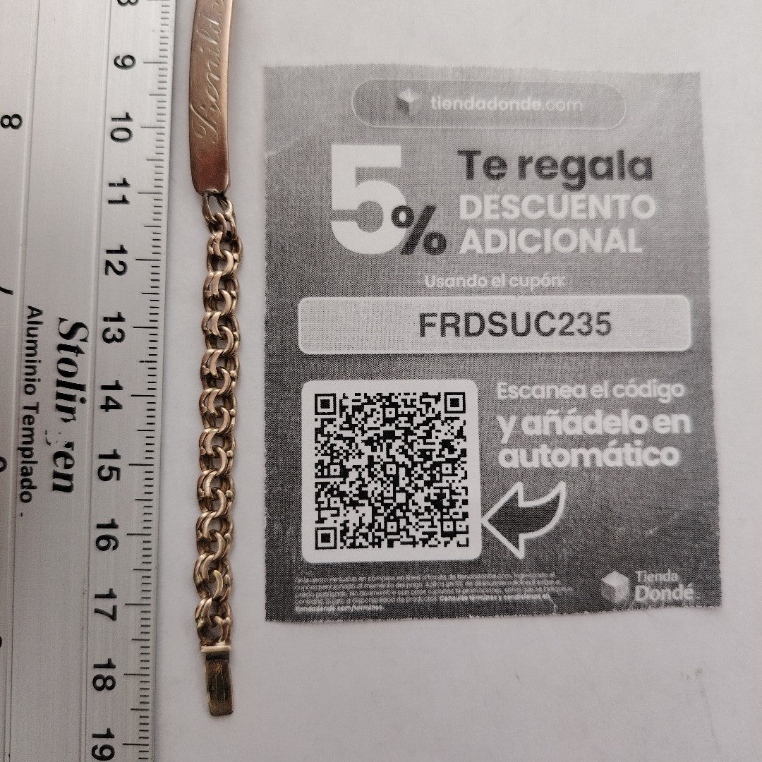 ESCLAVA ORO 8 K 9.3 GRMS (SEMINUEVO)