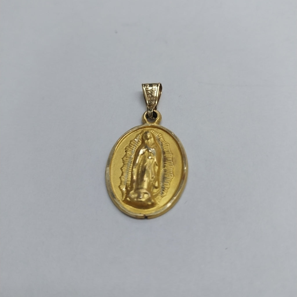 MEDALLA PERSONAL ORO 14 K 2.6 GRMS (SEMINUEVO)