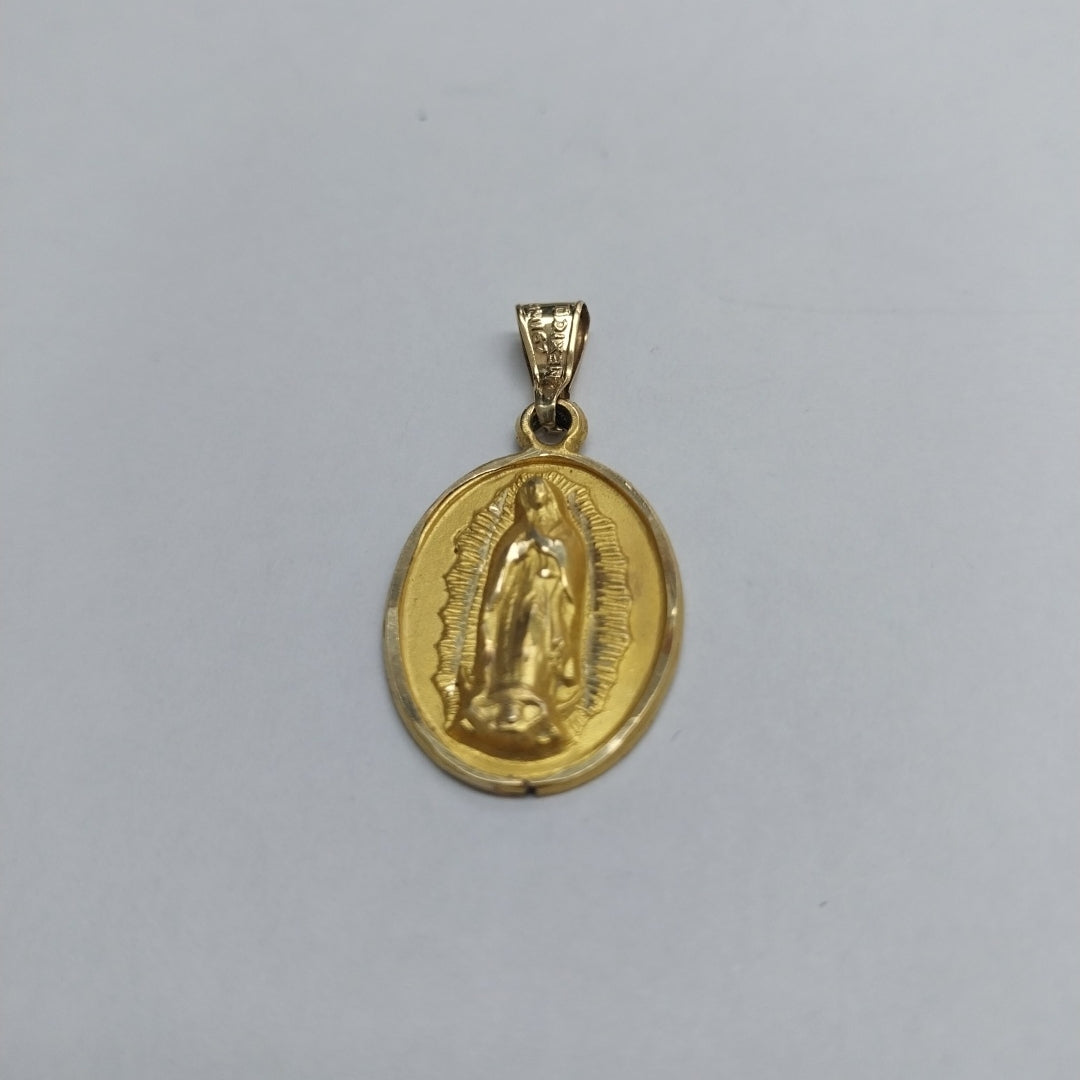 MEDALLA PERSONAL ORO 14 K 2.6 GRMS (SEMINUEVO)