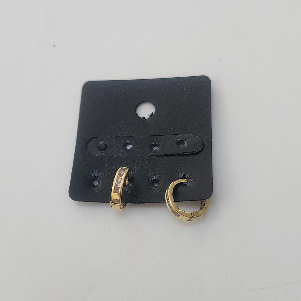 ARRACADAS PAR ORO 14 K 1.1 GRMS (SEMINUEVO)