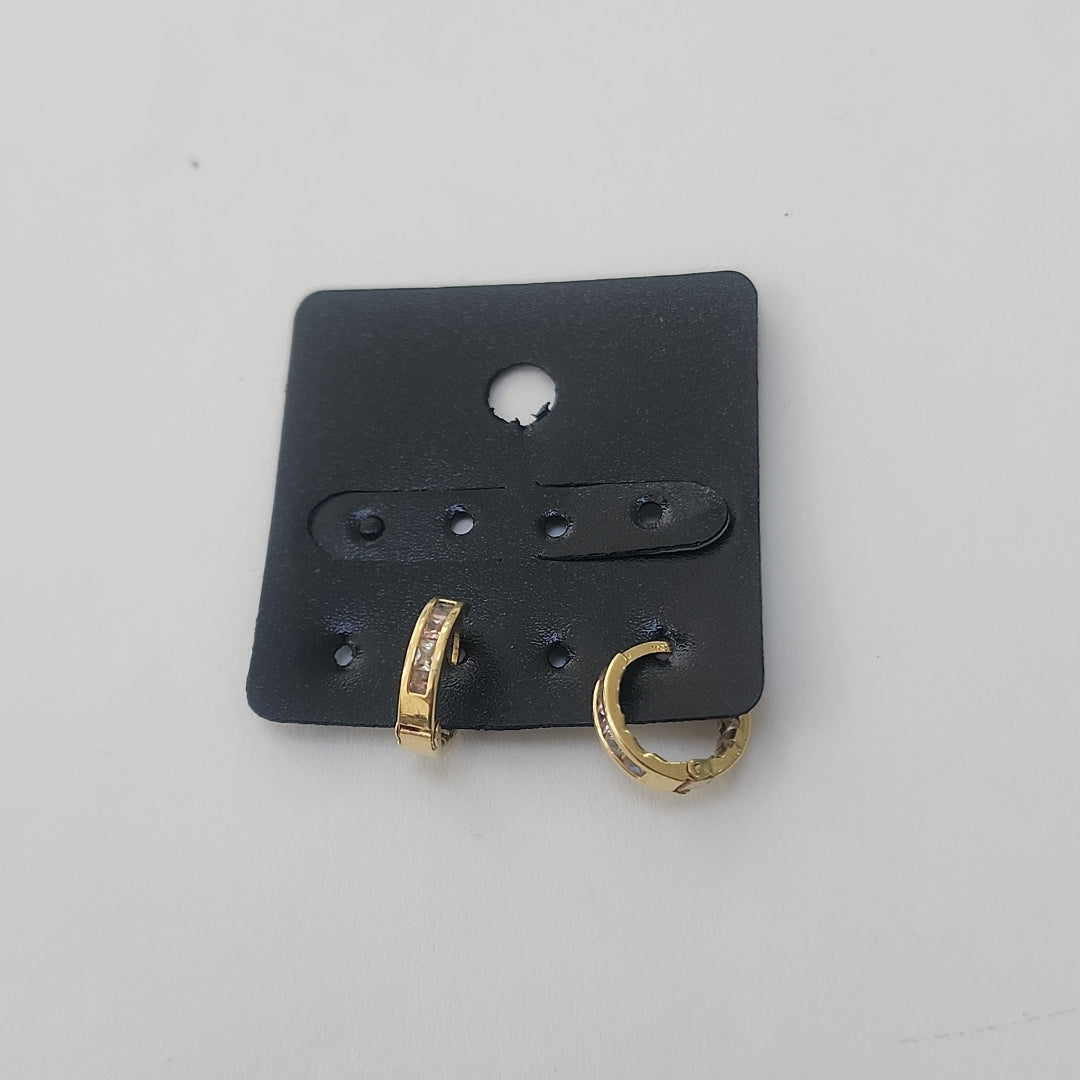 ARRACADAS PAR ORO 14 K 1.1 GRMS (SEMINUEVO)