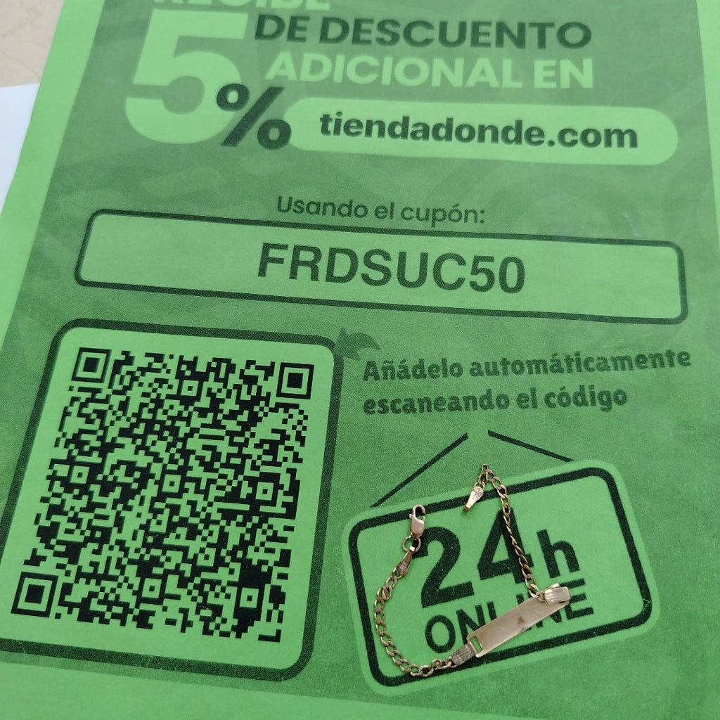 ESCLAVA ORO 10 K 2,00 GRMS (SEMINUEVO)