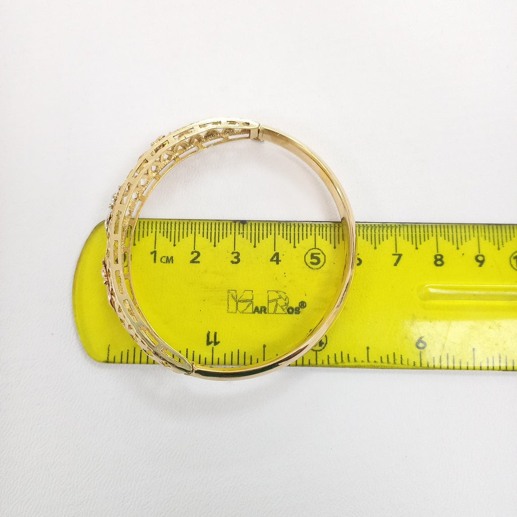PULSERA RIGIDA ORO 14 K 12.8 GRMS (SEMINUEVO)