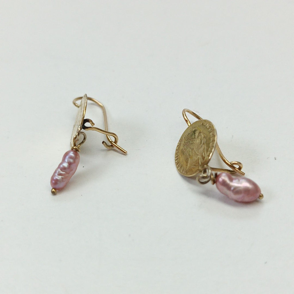 K1 1,40 GRMS 14 K IDENTIFICACIÓN ARETES PAR MATERIALES ORO MATERIALES GEMO (SEMINUEVO)