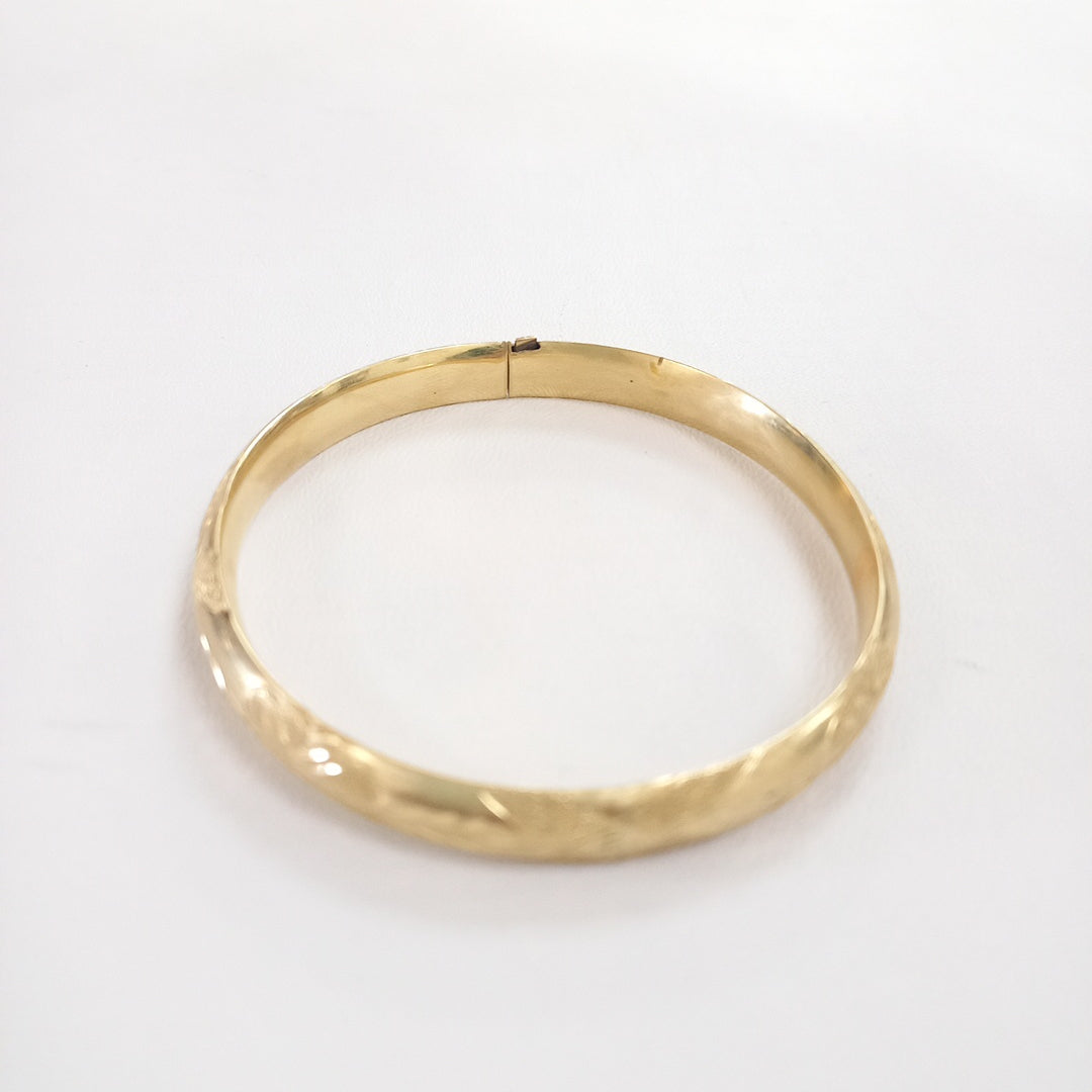 PULSERA RIGIDA ORO 14 K 10.9 GRMS (SEMINUEVO)