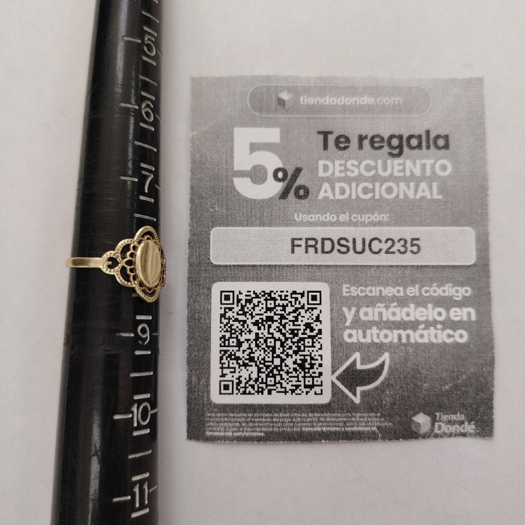 ANILLITO ORO 10 K 1.7 GRMS (SEMINUEVO)