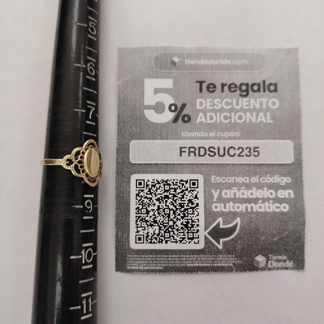 ANILLITO ORO 10 K 1.7 GRMS (SEMINUEVO)