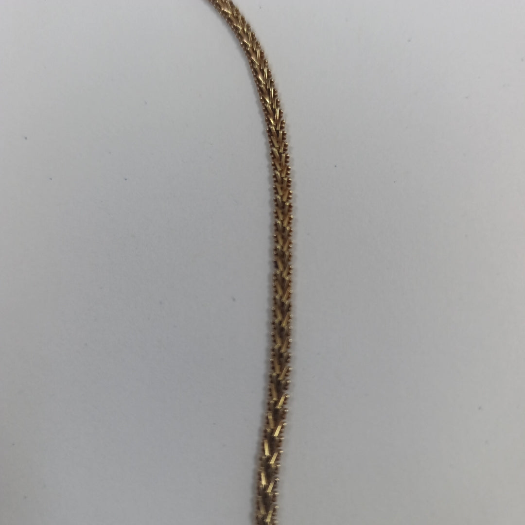 GARGANTILLA ORO 14 K 16.8 GRMS (SEMINUEVO)