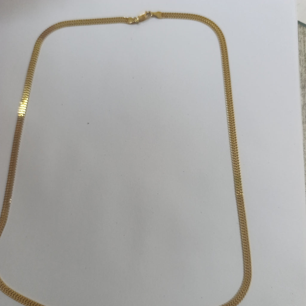 BRAZALETE, CADENA ORO 14 K 15.4 GRMS (SEMINUEVO)