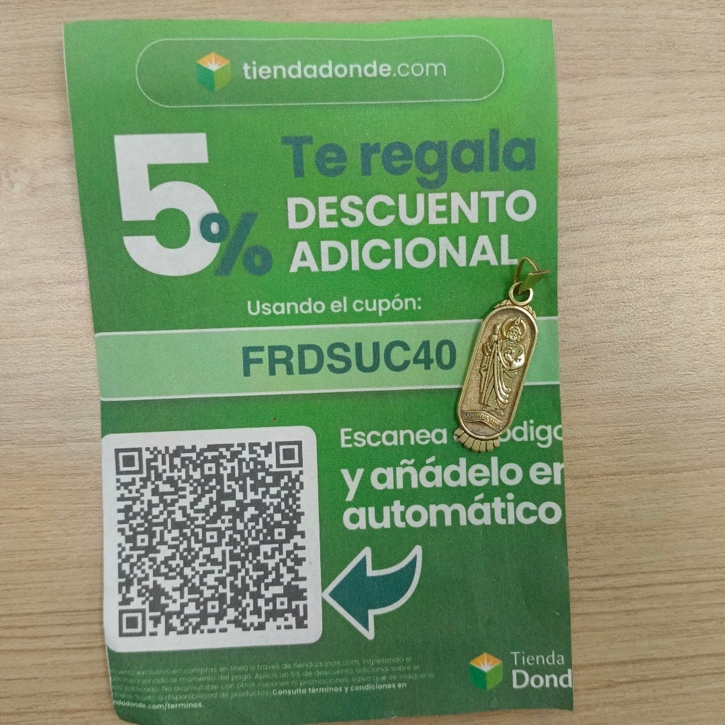 DIJE ORO 14 K 6,40 GRMS (SEMINUEVO)