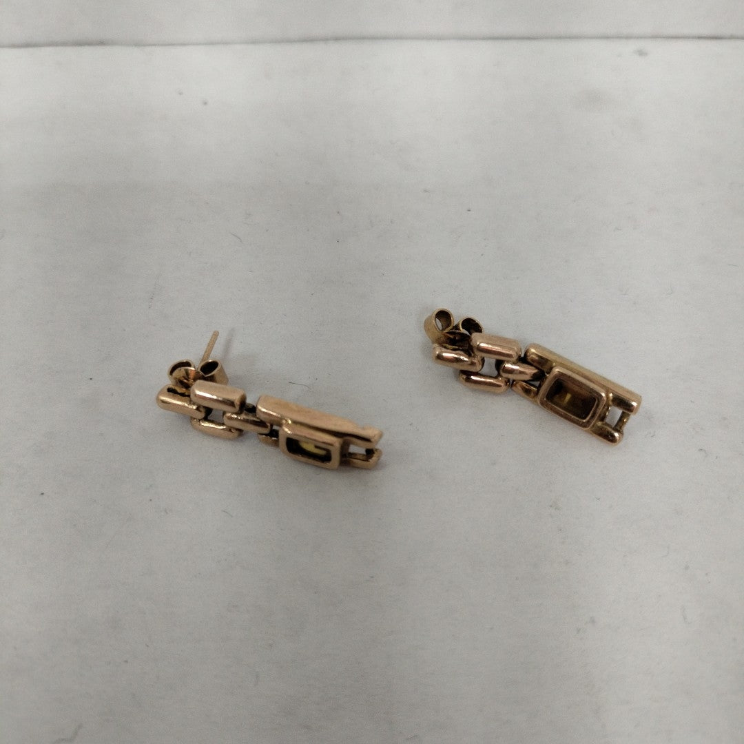 ARETES PAR ORO 14 K 5.3 GRMS (SEMINUEVO)