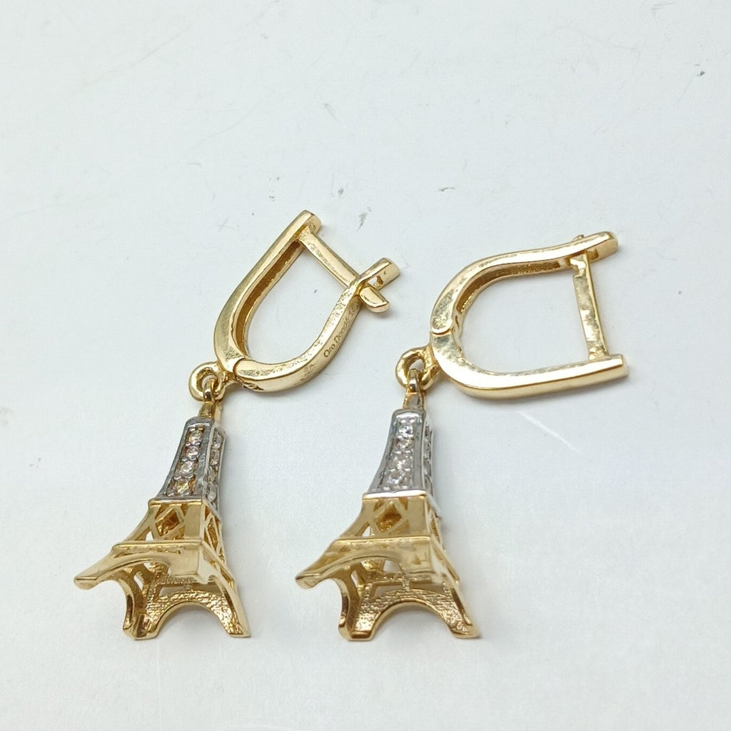 ARETES PAR ORO 14 K 3,40 GRMS (SEMINUEVO)