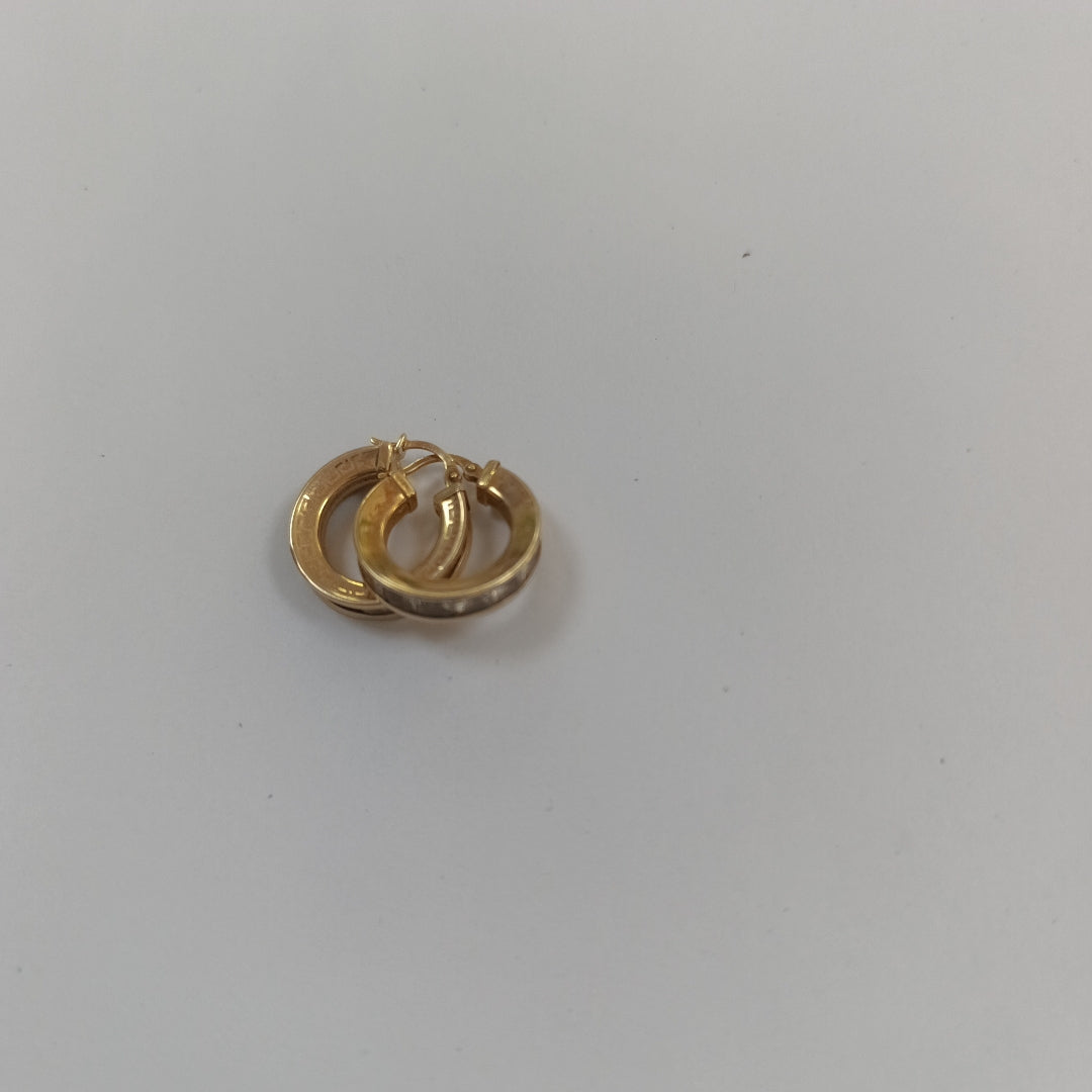 ARRACADAS PAR ORO 14 K 5.2 GRMS (SEMINUEVO)