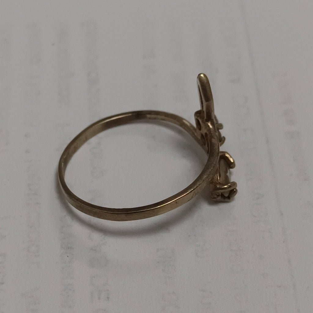 ANILLO ORO 10 K 1,20 GRMS (SEMINUEVO)