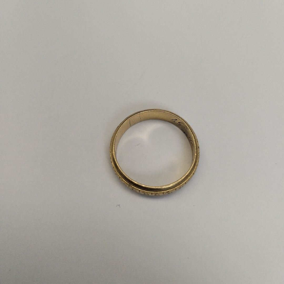 ARGOLLA ORO 18 K 4.4 GRMS (SEMINUEVO)