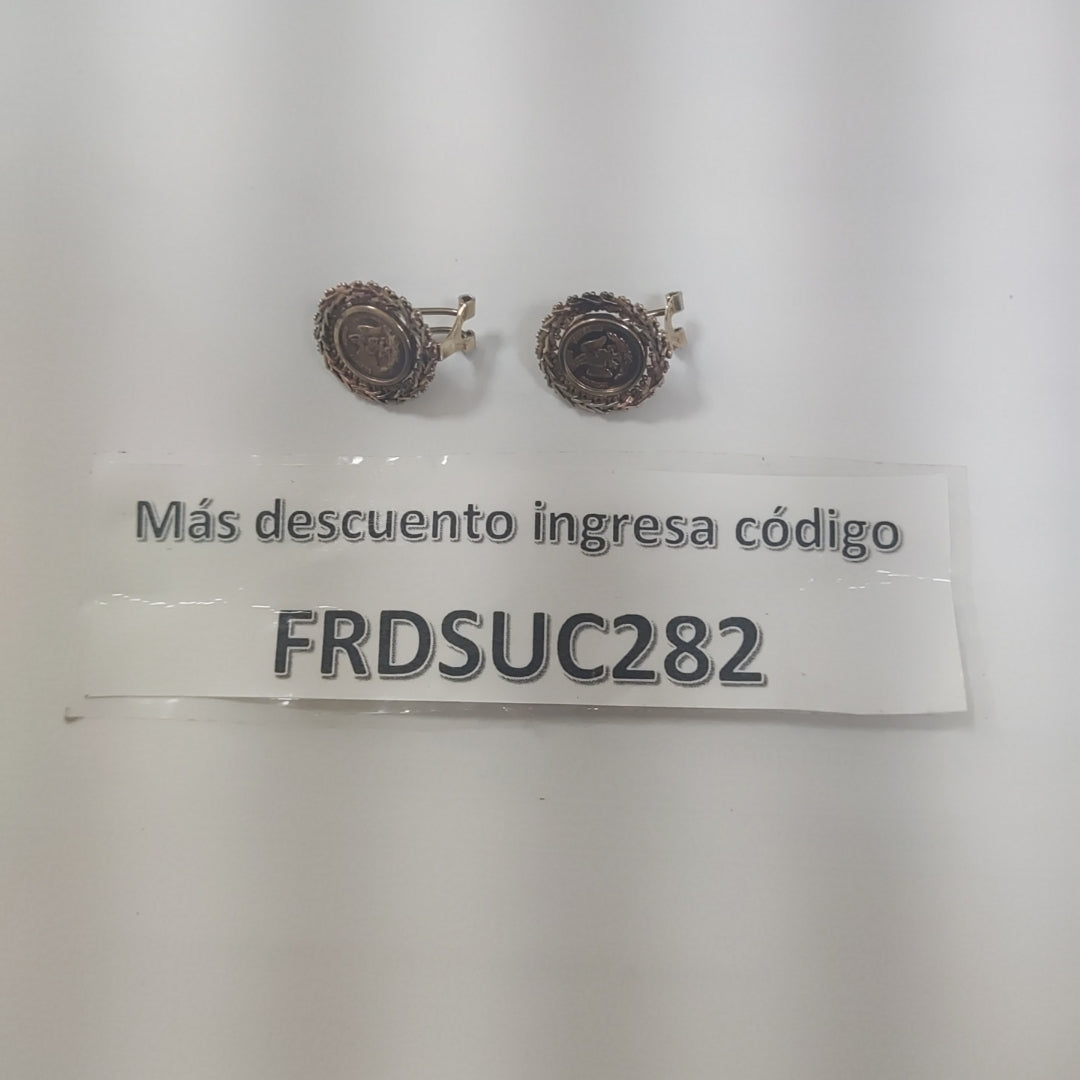 K1 5.6 GRMS 10 K IDENTIFICACIÓN ARETES PAR MATERIALES ORO CANTIDAD DE (SEMINUEVO)
