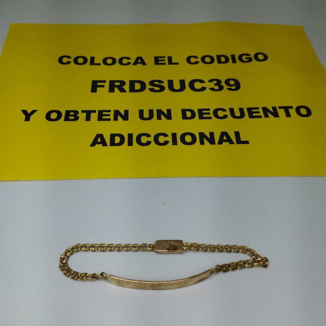 ESCLAVA ORO 8 K 3.7 GRMS (SEMINUEVO)