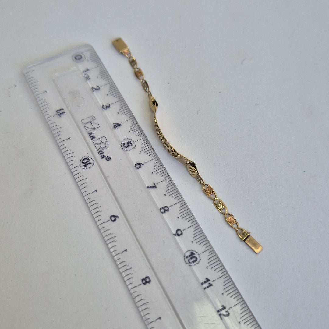 ESCLAVA ORO 10 K 2.5 GRMS (SEMINUEVO)