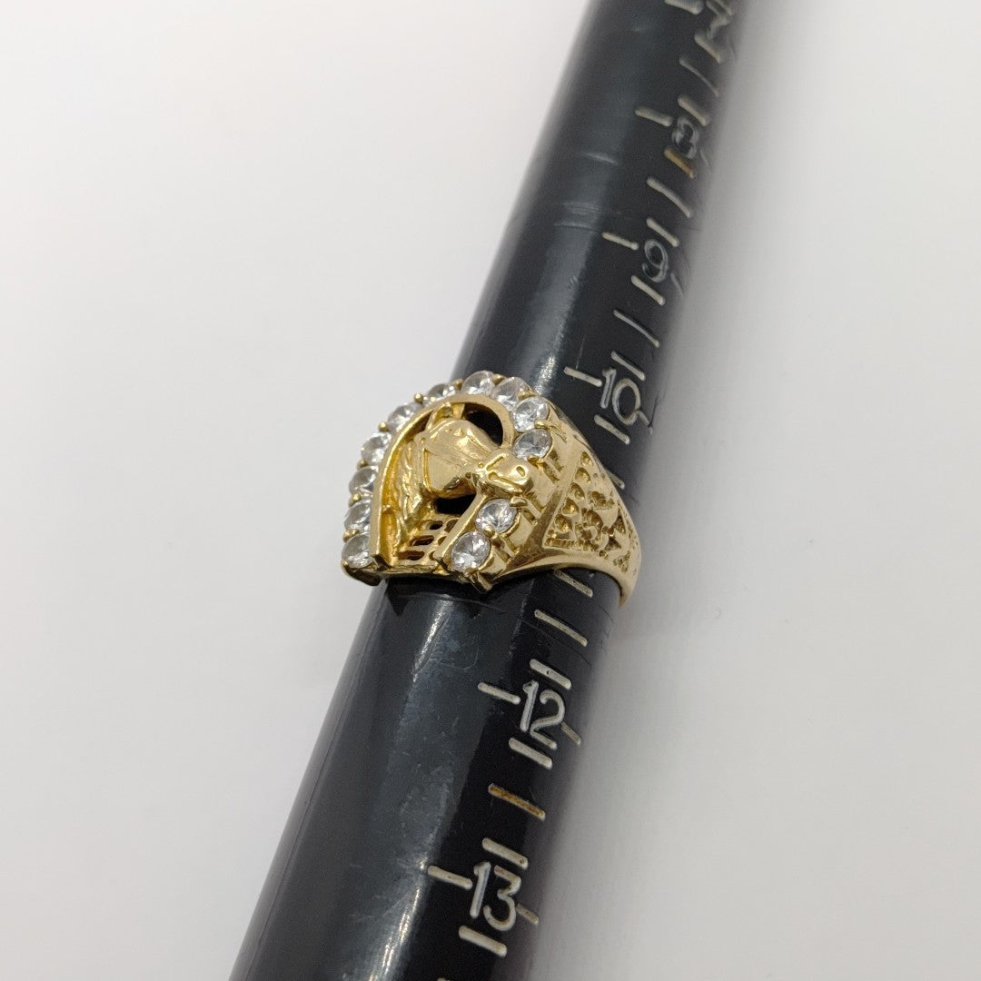 ANILLO ORO 10 K 9.4 GRMS (SEMINUEVO)