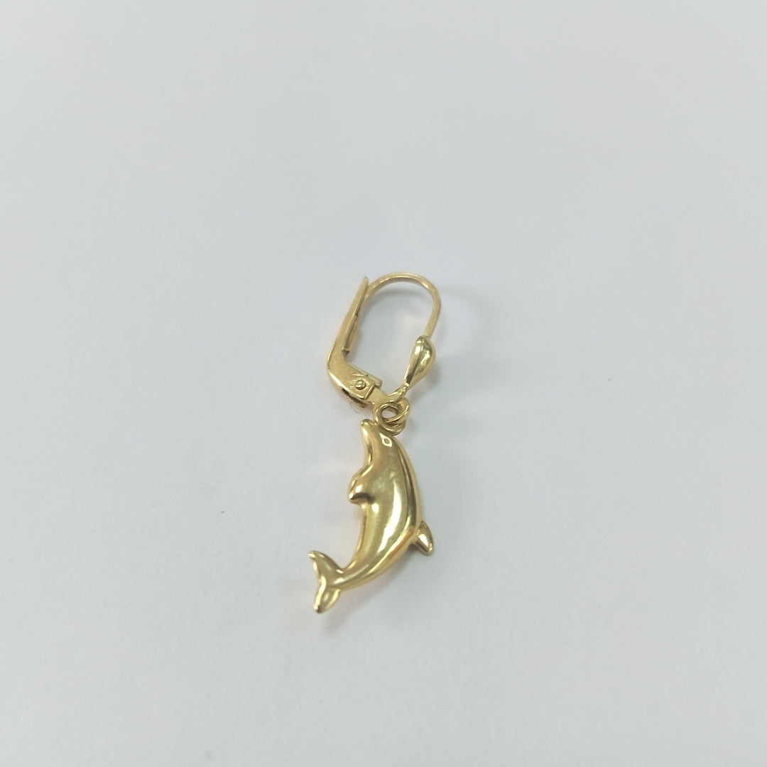 ARRACADAS PAR ORO 14 K 2,00 GRMS (SEMINUEVO)