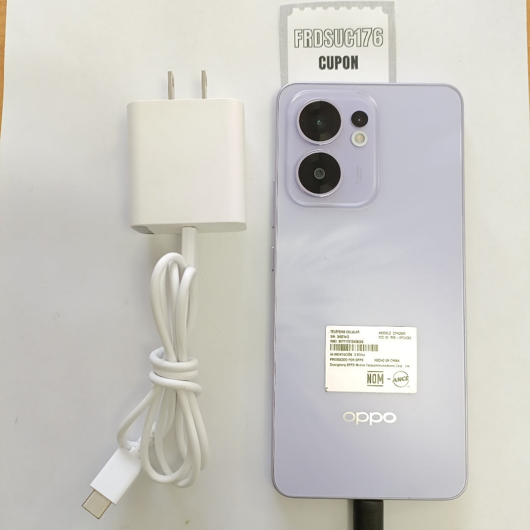 CELULAR OPPO  RENO 13F 5G CPH2699 (2025) 256 GB 12 GB RAM (SEMINUEVO)