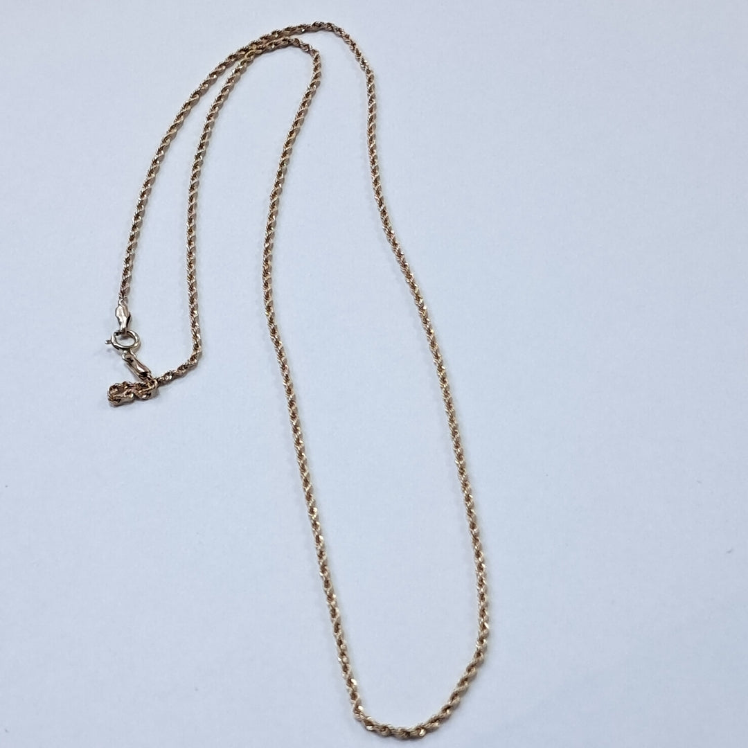 CADENA ORO 14 K 1.5 GRMS (SEMINUEVO)