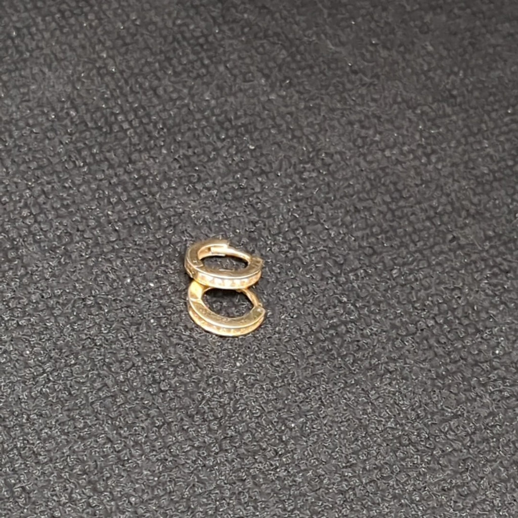 ARRACADAS PAR ORO 14 K 1.1 GRMS (SEMINUEVO)
