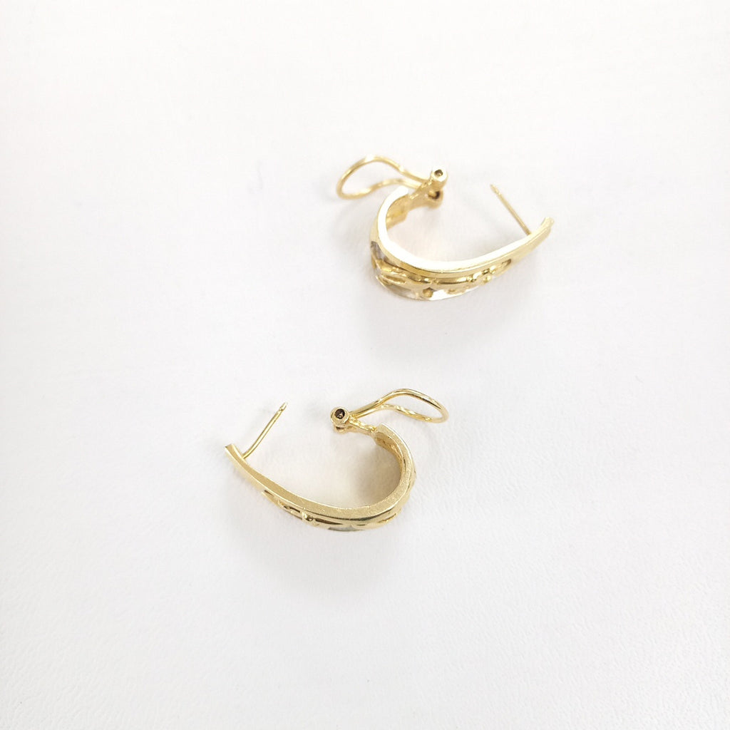 ARETES PAR ORO 14 K 11.5 GRMS (SEMINUEVO)
