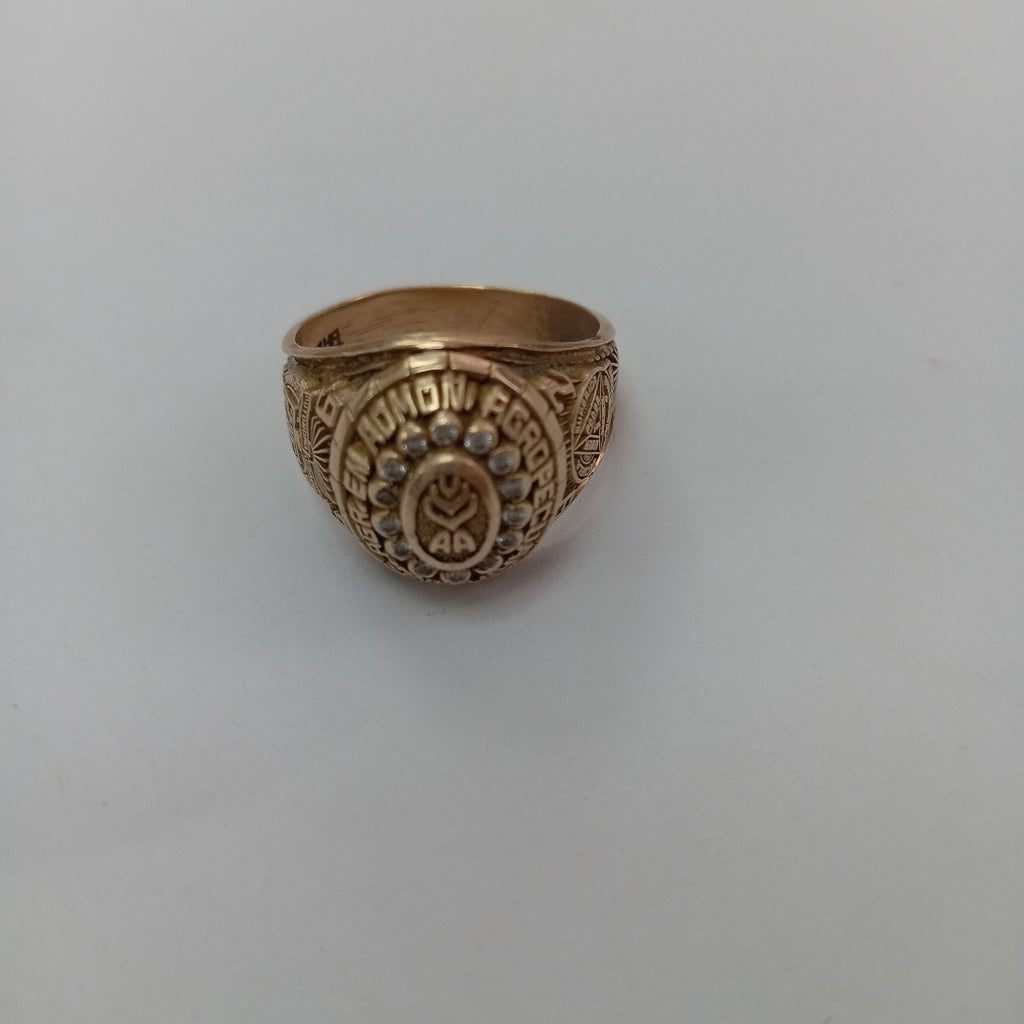 ANILLO DE GRADUACIÓN ORO 8 K 9.1 GRMS (SEMINUEVO)